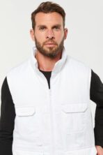 Gilet polycoton multipoches rembourré unisexe - WK607 – Image 15