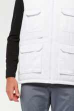 Gilet polycoton multipoches rembourré unisexe - WK607 – Image 17