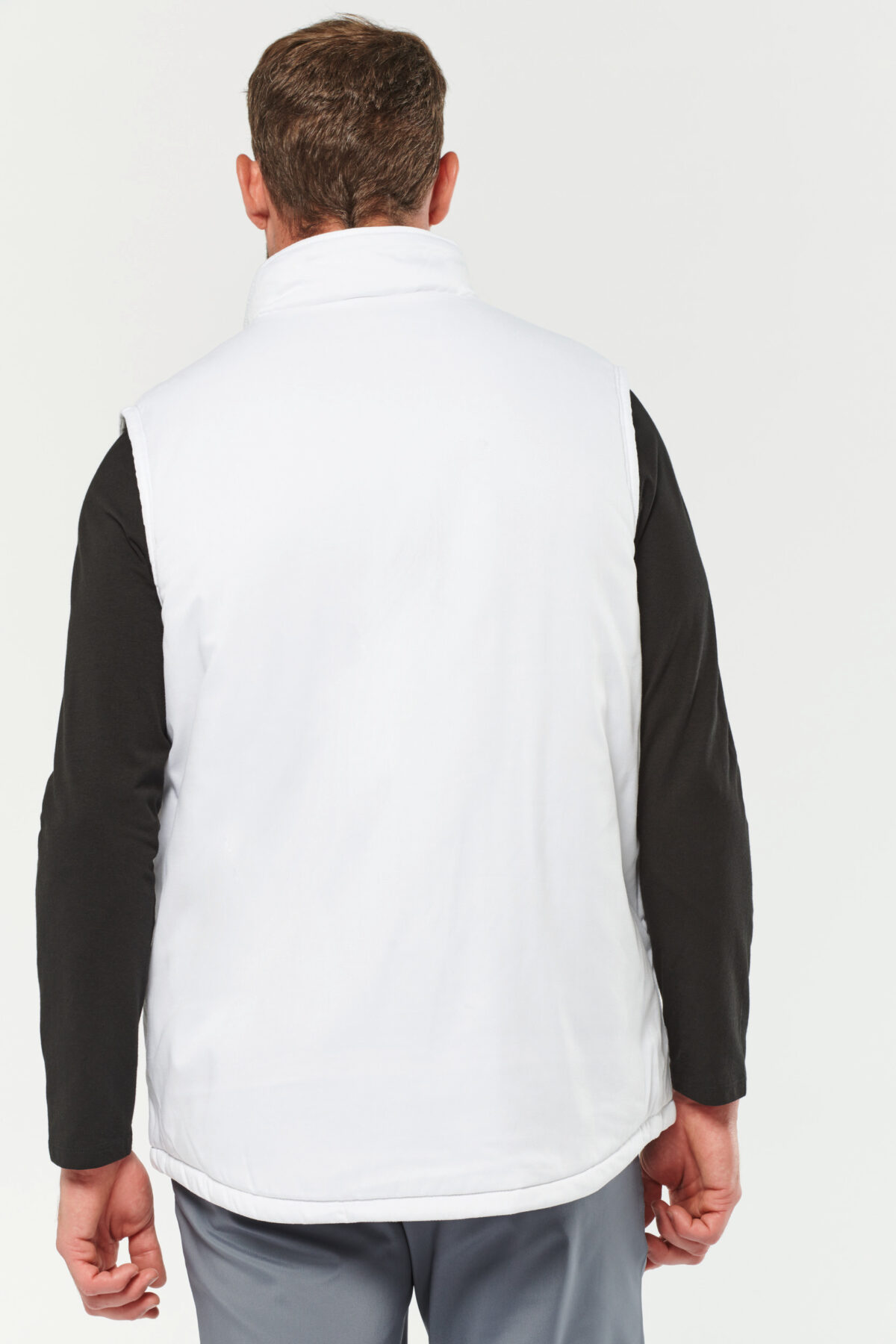Gilet polycoton multipoches rembourré unisexe - WK607 – Image 4