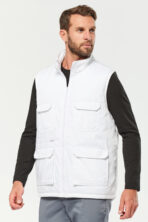 Gilet polycoton multipoches rembourré unisexe - WK607 – Image 5