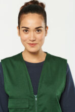 Gilet polycoton multipoches unisexe - WK608 – Image 13