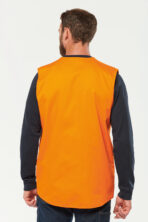 Gilet polycoton multipoches unisexe - WK608 – Image 3