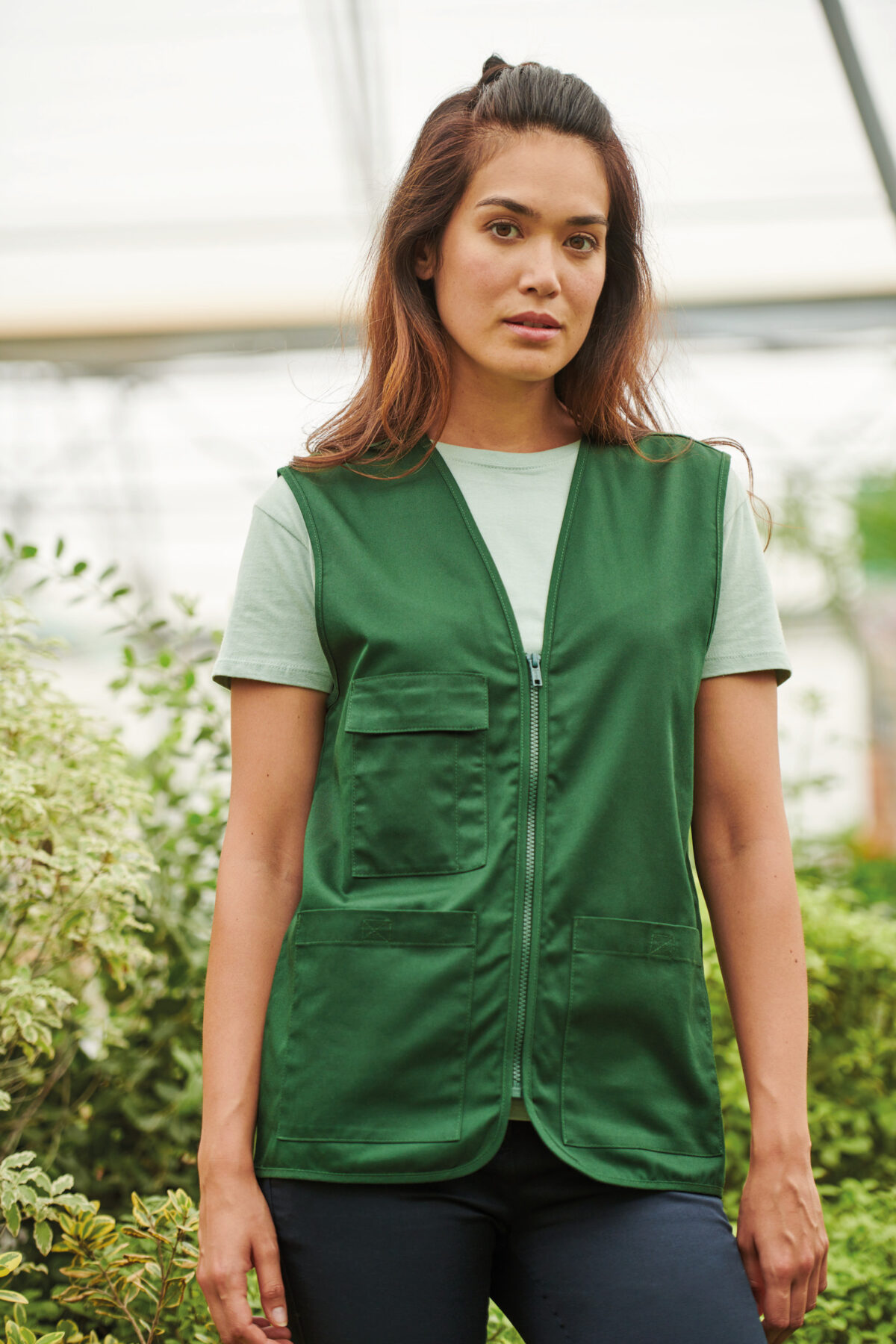 Gilet polycoton multipoches unisexe - WK608 – Image 19