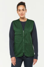 Gilet polycoton multipoches unisexe - WK608 – Image 7