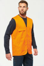 Gilet polycoton multipoches unisexe - WK608 – Image 4