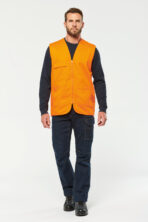Gilet polycoton multipoches unisexe - WK608 – Image 5