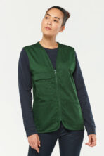 Gilet polycoton multipoches unisexe - WK608 – Image 9