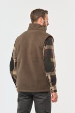 Bodywarmer polaire avec intérieur sherpa unisexe - WK610 – Image 3