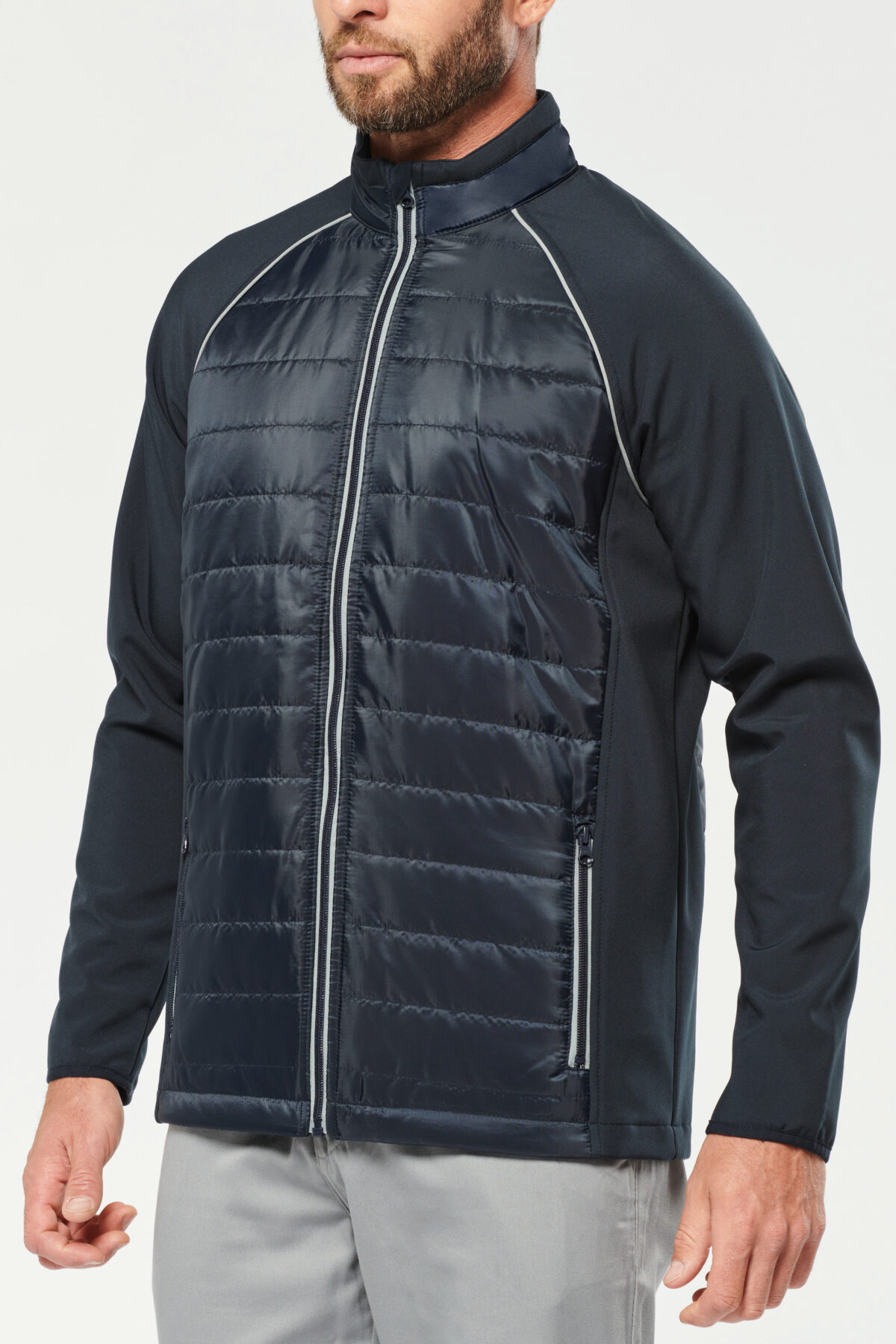 Veste Day To Day bi-matière unisexe - WK6147 – Image 24