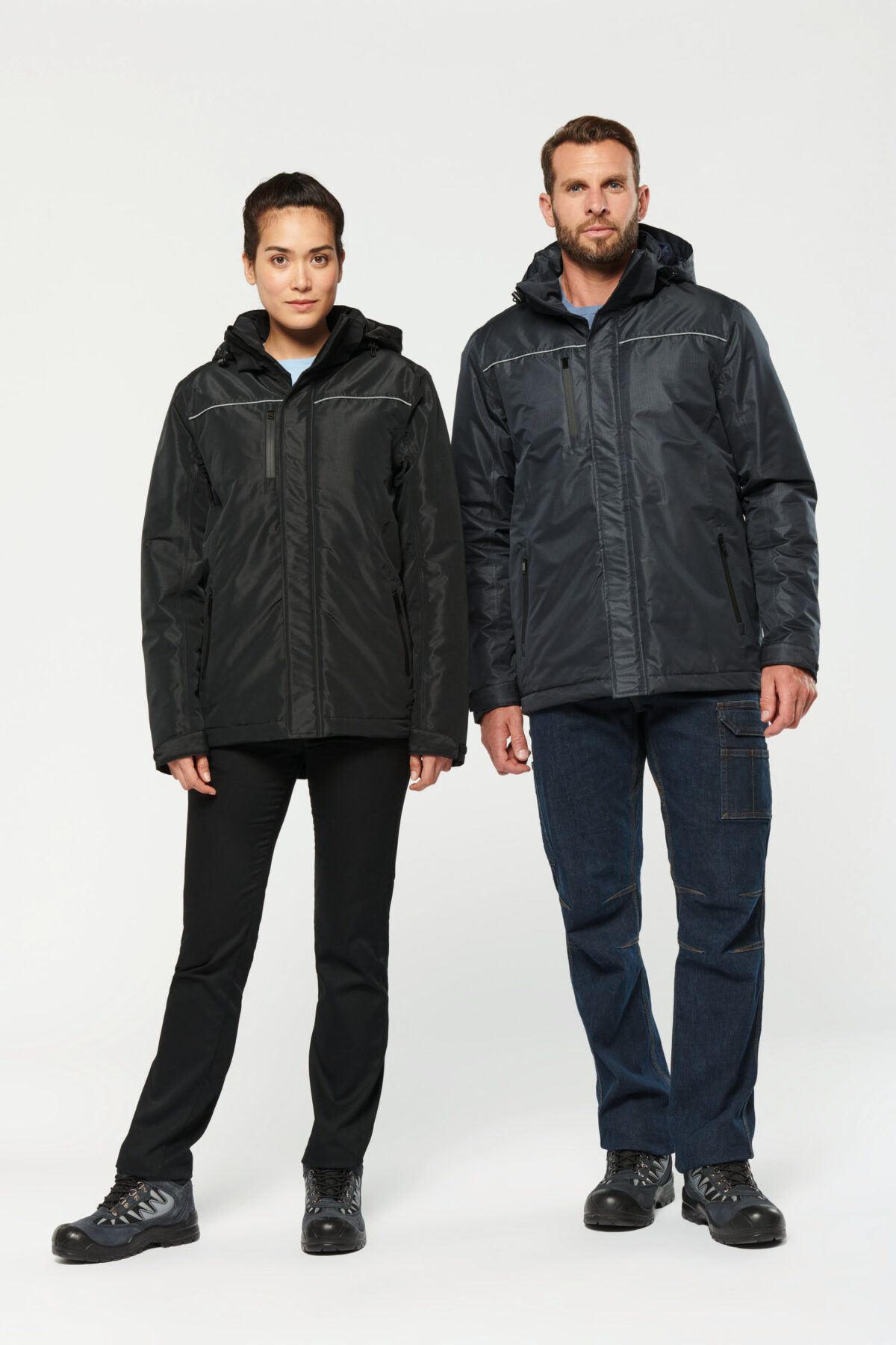 Parka performance à capuche unisexe - WK650 – Image 13