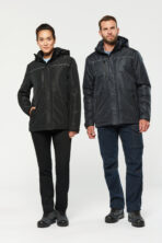 Parka performance à capuche unisexe - WK650