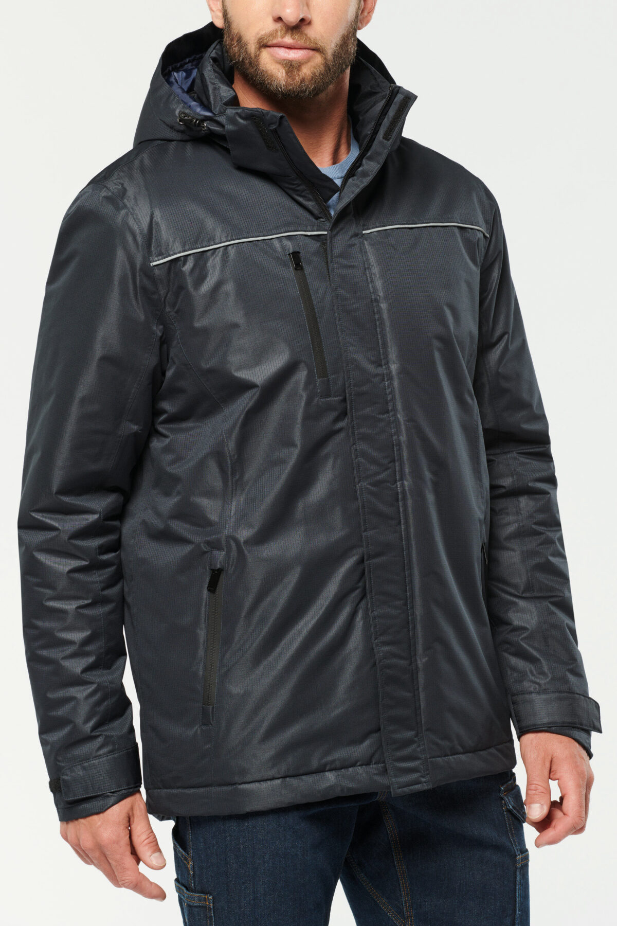 Parka performance à capuche unisexe - WK650 – Image 27