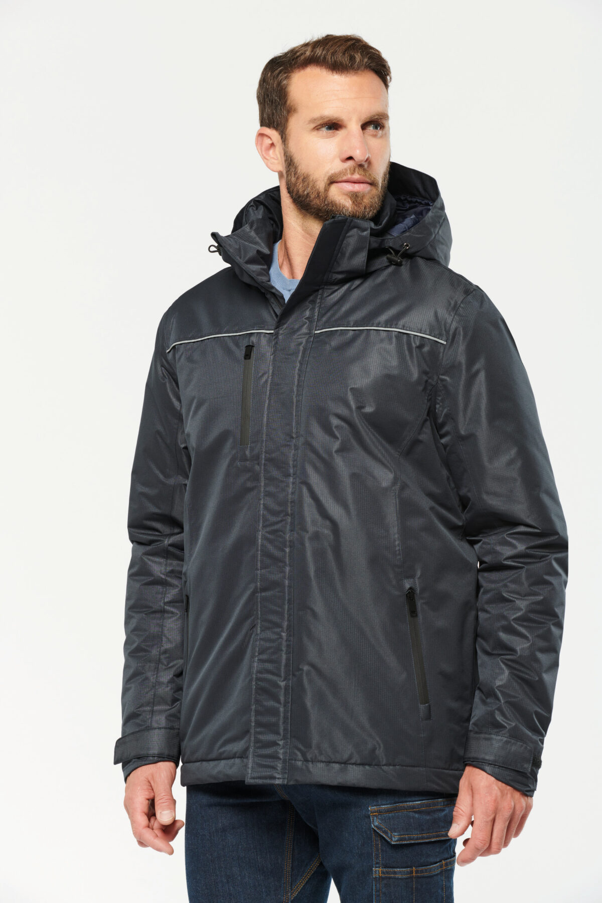Parka performance à capuche unisexe - WK650 – Image 4