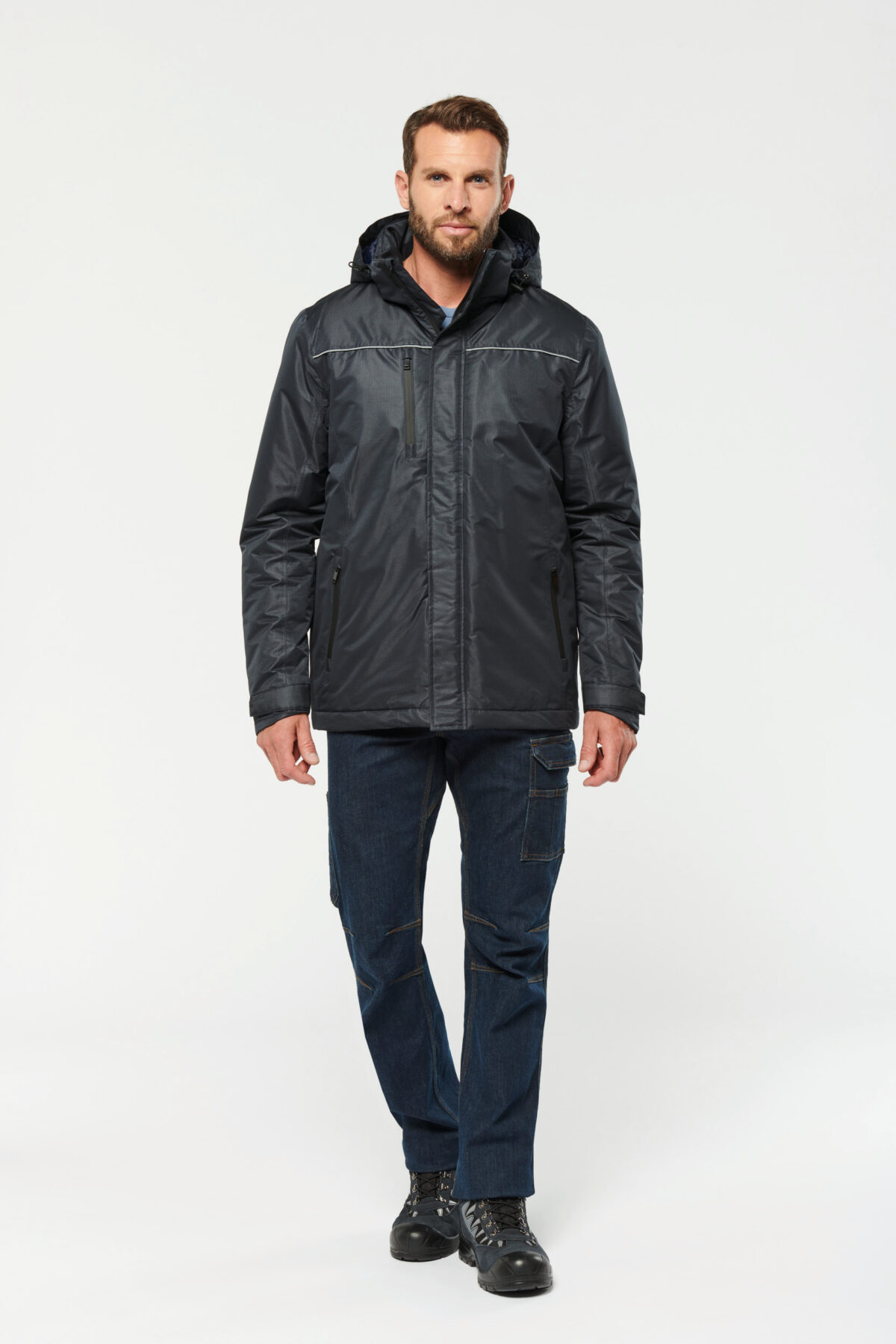 Parka performance à capuche unisexe - WK650 – Image 5