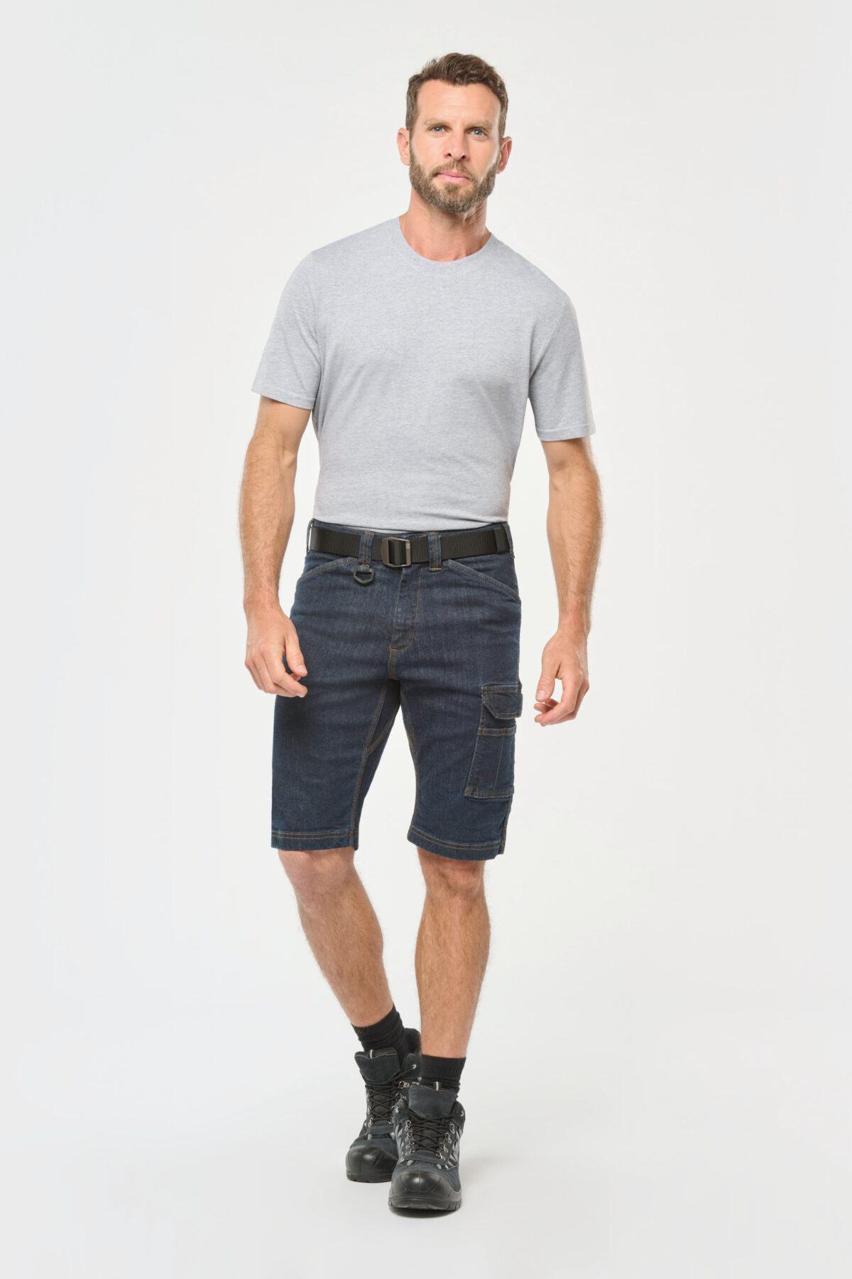 Bermuda denim multipoches homme - WK715 – Image 11
