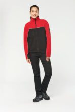 Veste micropolaire bicolore écoresponsable unisexe - WK904 – Image 6