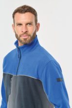 Veste micropolaire bicolore écoresponsable unisexe - WK904 – Image 35