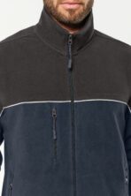 Veste micropolaire bicolore écoresponsable unisexe - WK904 – Image 10