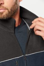 Veste micropolaire bicolore écoresponsable unisexe - WK904 – Image 9