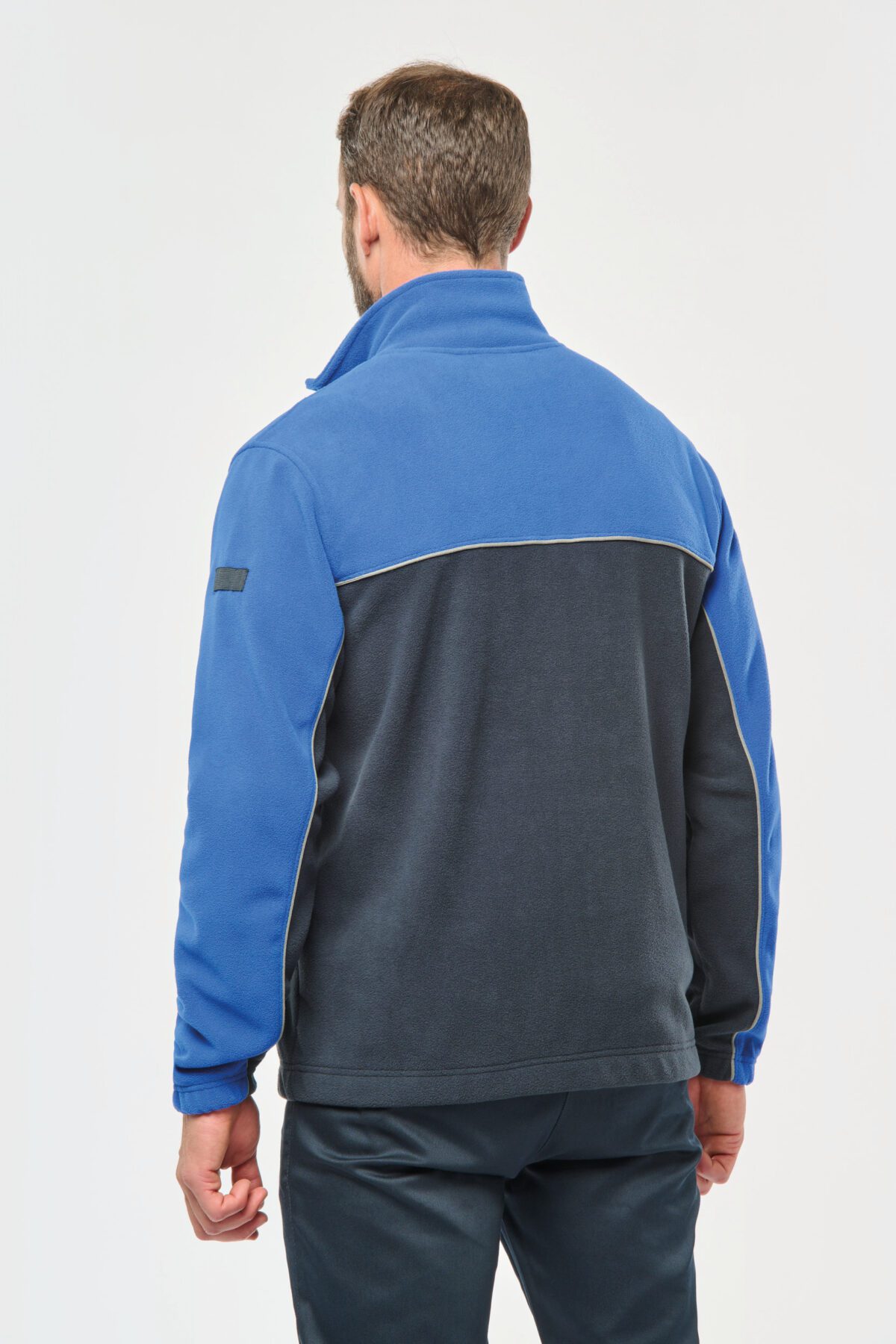 Veste micropolaire bicolore écoresponsable unisexe - WK904 – Image 16