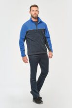 Veste micropolaire bicolore écoresponsable unisexe - WK904 – Image 36