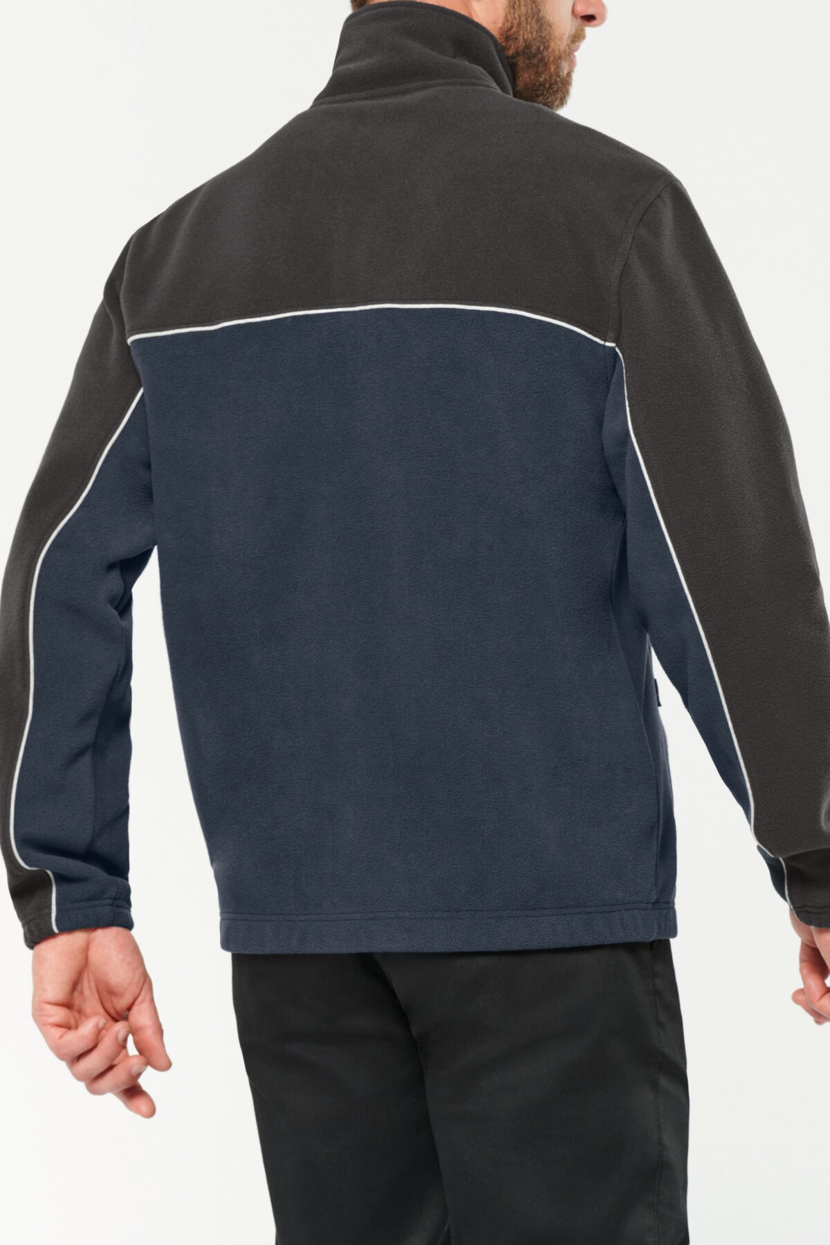 Veste micropolaire bicolore écoresponsable unisexe - WK904 – Image 40