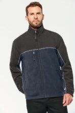 Veste micropolaire bicolore écoresponsable unisexe - WK904 – Image 23