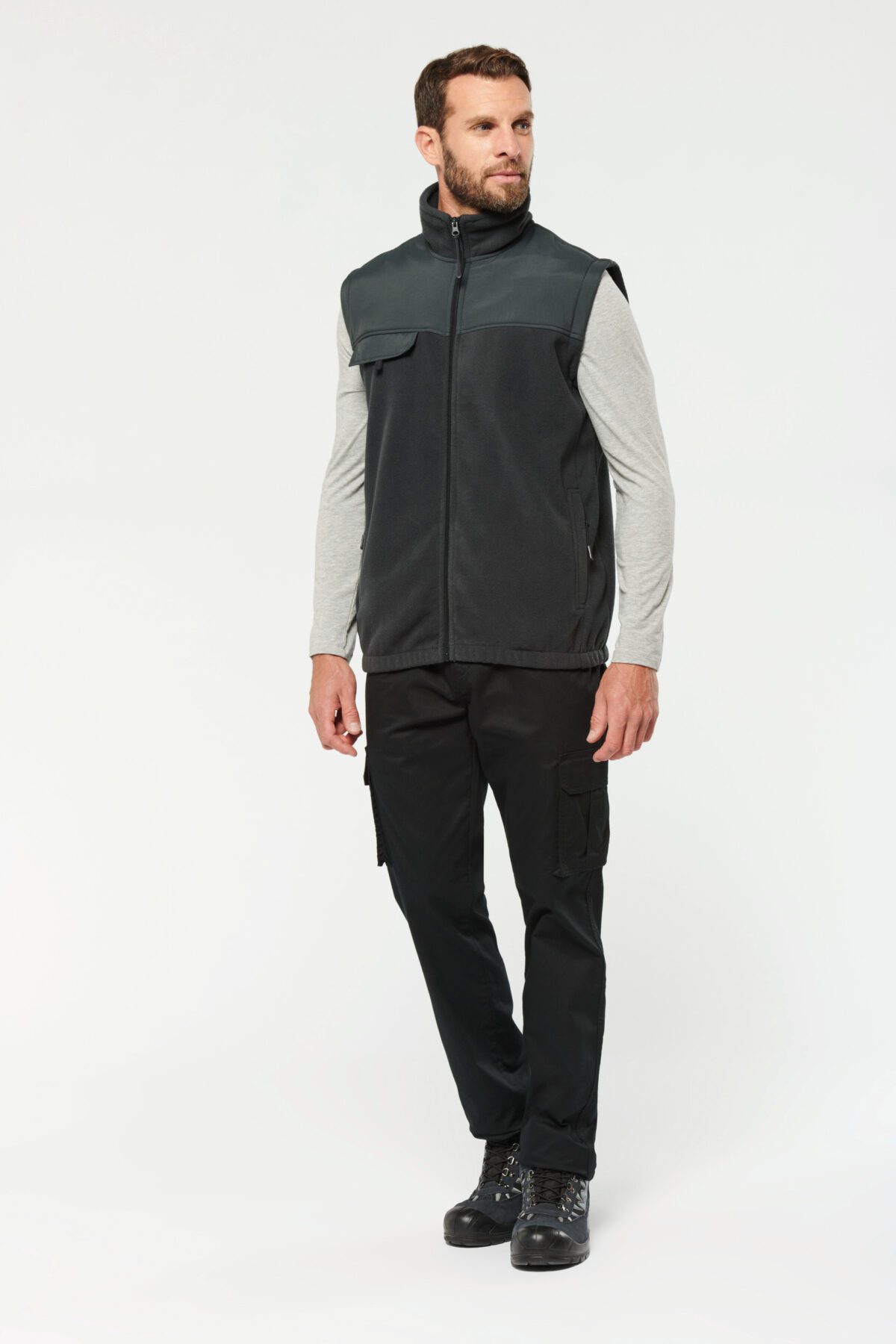 Veste polaire manches amovibles homme - WK9105 – Image 10