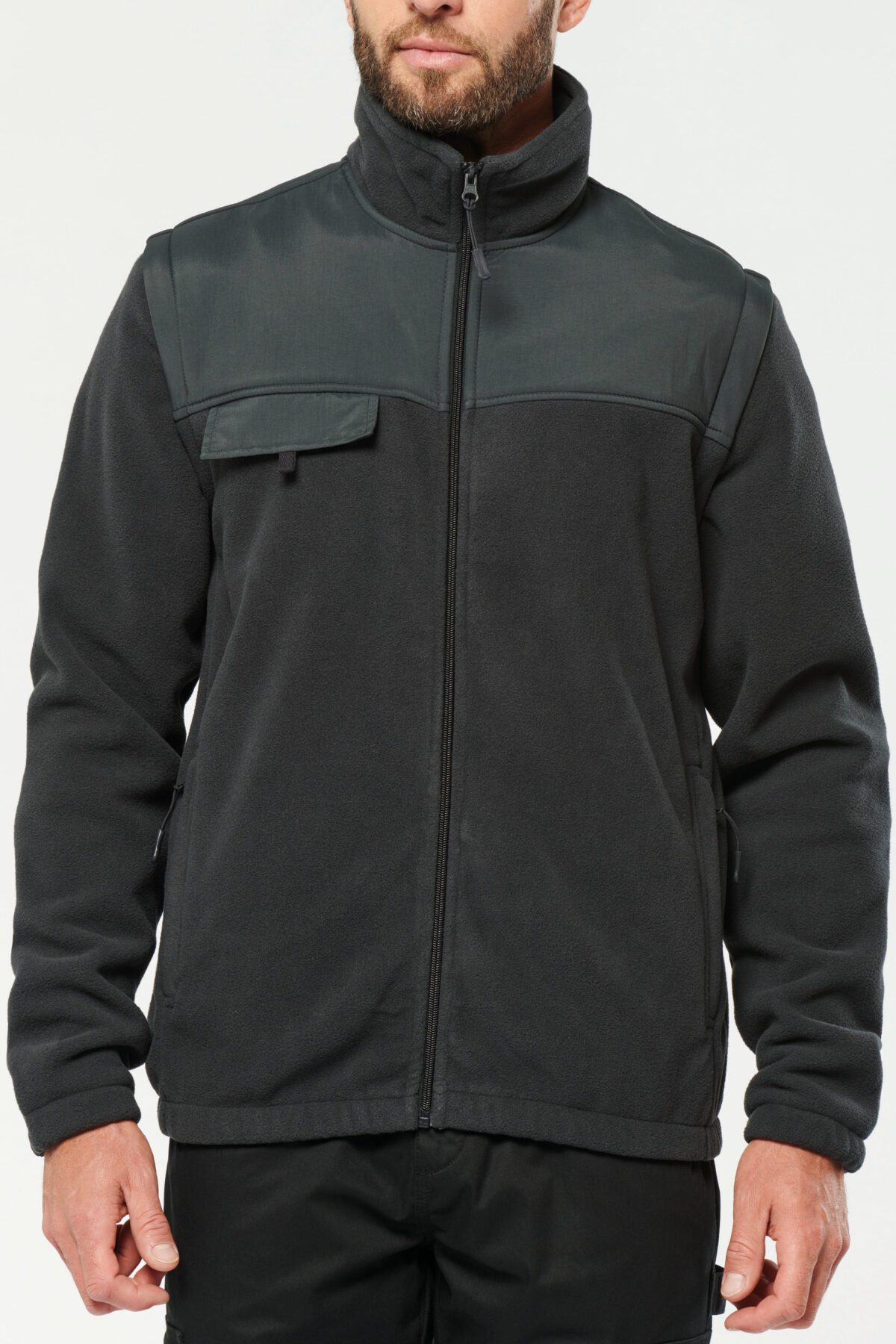 Veste polaire manches amovibles homme - WK9105 – Image 23