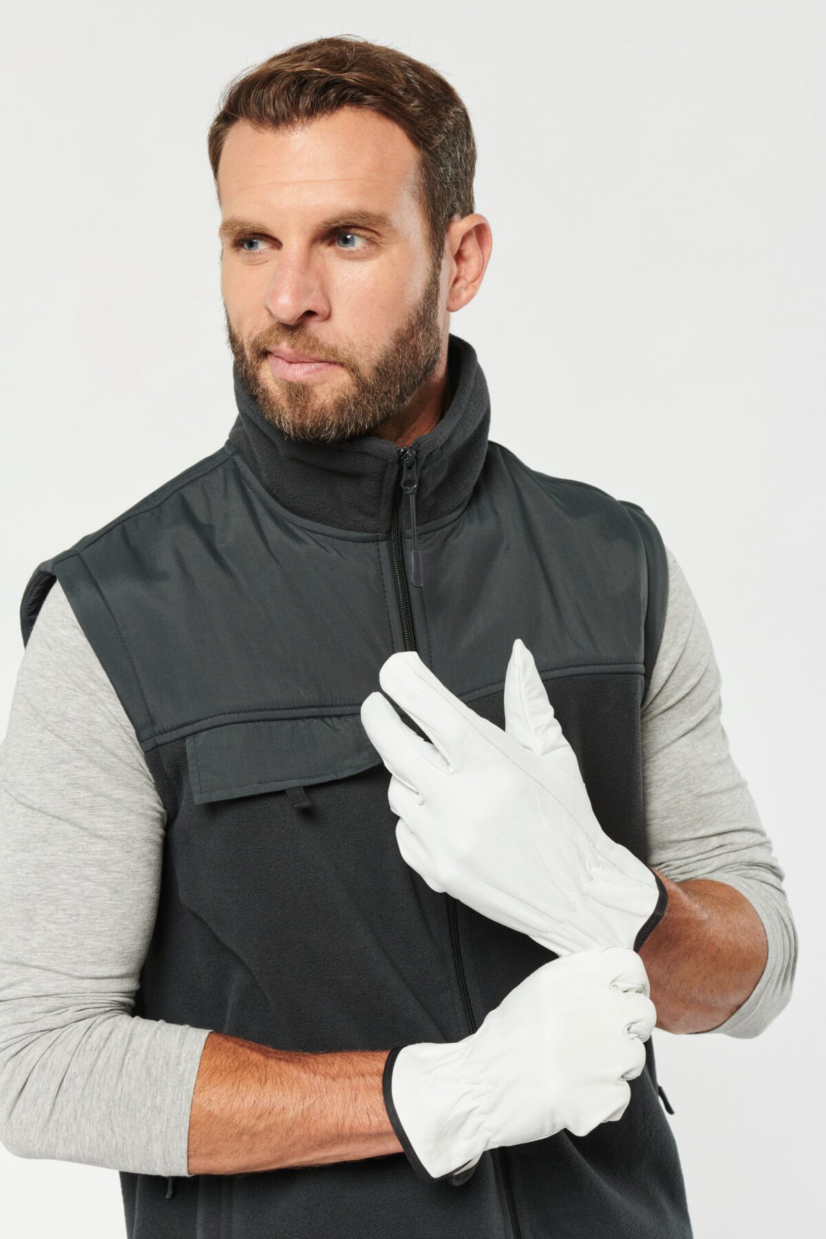 Veste polaire manches amovibles homme - WK9105 – Image 11