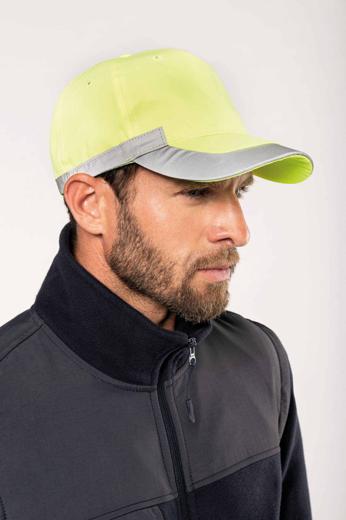 Casquette fluorescente - 5 panneaux - WKP123 – Image 1