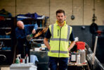 Bodywarmer softshell haute visibilité - YHV006