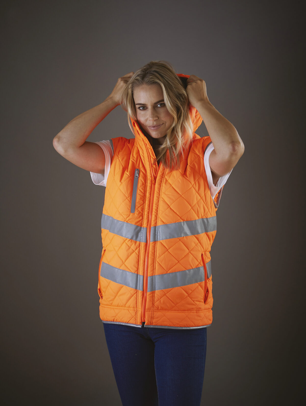 Bodywarmer haute visibilité "Kensington" - YHV007 – Image 4