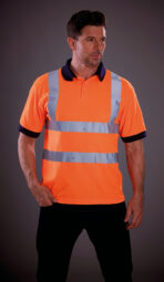 Polo manches courtes haute visibilité - YHVJ210 – Image 2