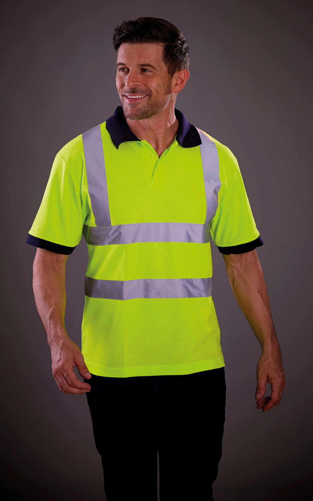 Polo manches courtes haute visibilité - YHVJ210 – Image 1