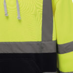 Sweatshirt capuche haute visibilité - YHVK05 – Image 2
