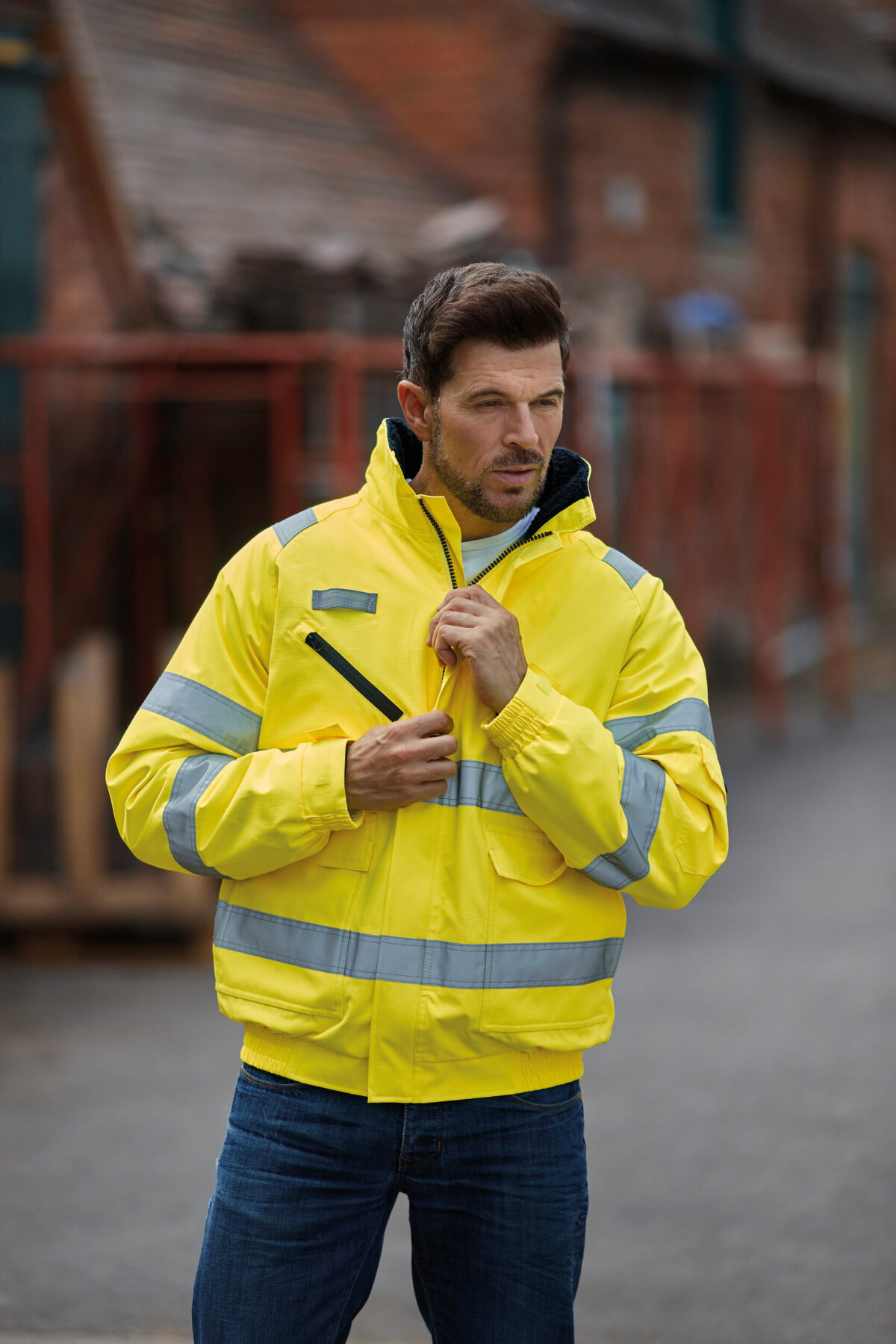 Veste Hi-vis fontaine - YHVP209 – Image 7