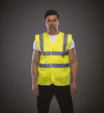 Gilet haute visibilité à maille ajourée recyclée - YHVW120