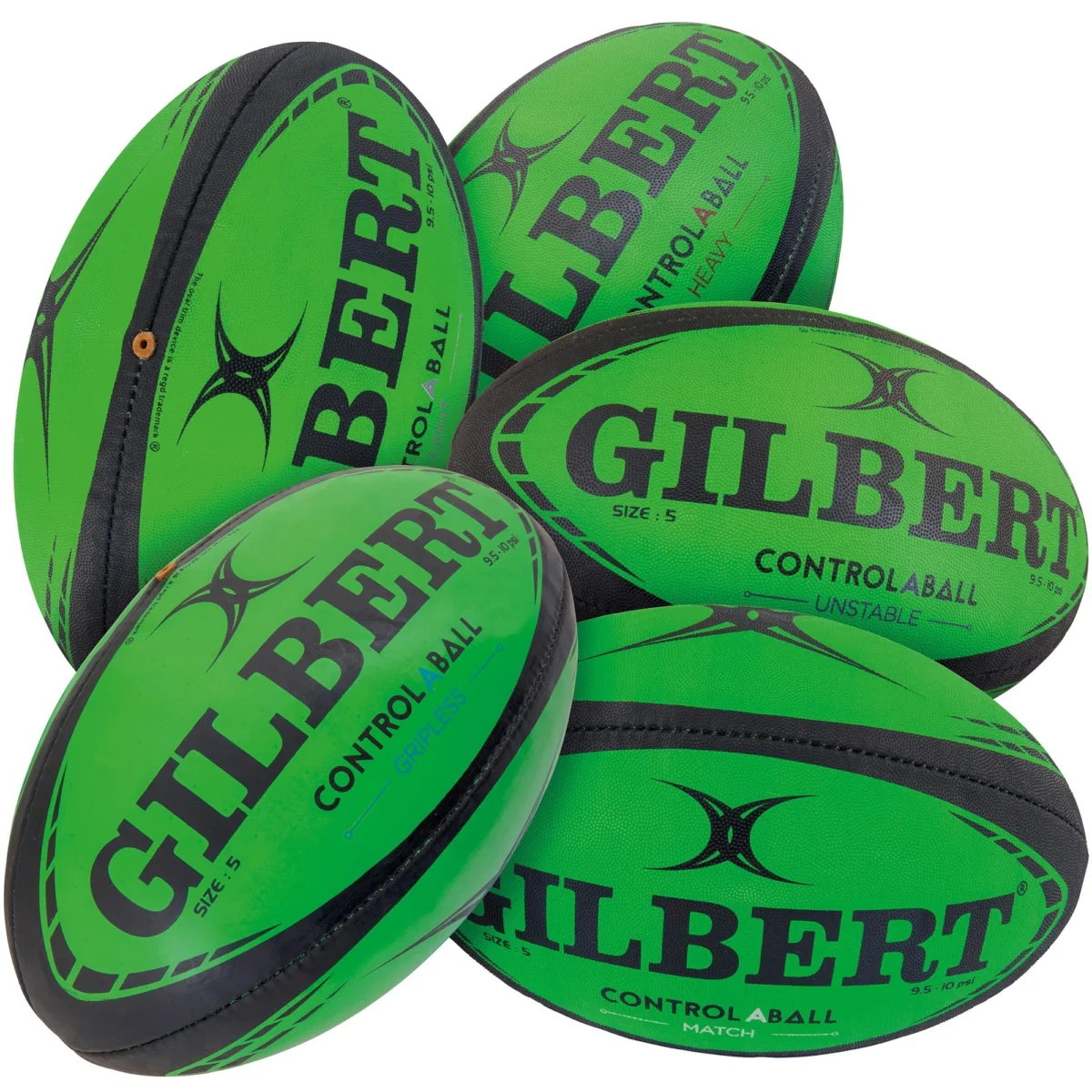 LOT DE BALLON CONTROL-A-BALL GILBERT – Image 1