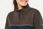 Sweat-shirt personnalisé écoresponsable col zippé unisexe - WK404 – Image 29