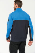 Sweat-shirt personnalisé écoresponsable col zippé unisexe - WK404 – Image 3