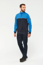 Sweat-shirt personnalisé écoresponsable col zippé unisexe - WK404 – Image 4